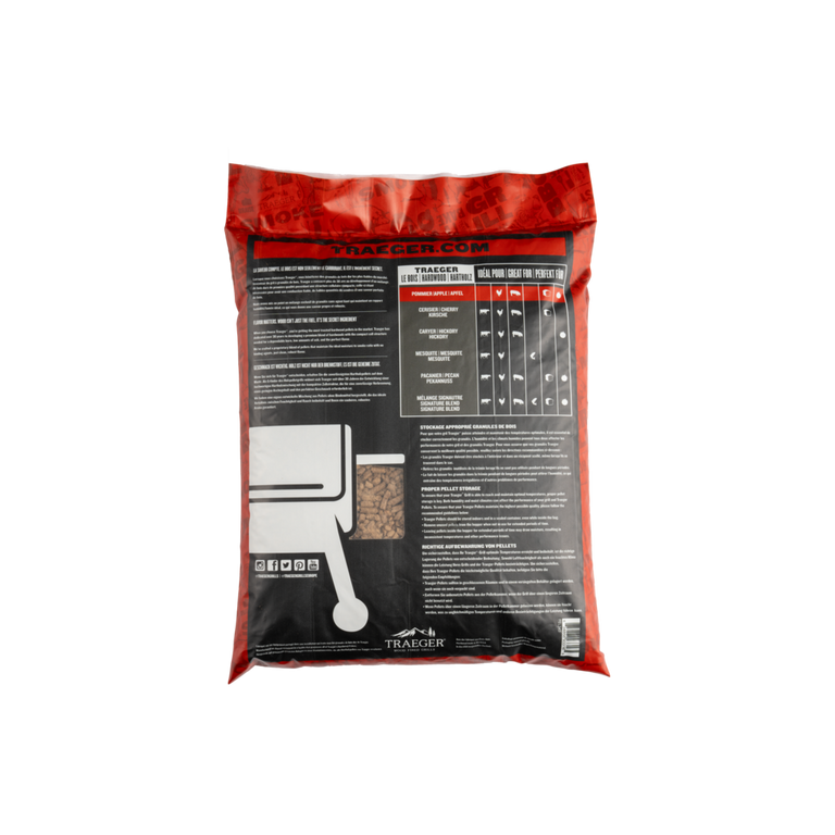 Pellets De Madera De Manzano Para Barbacoa Traeger