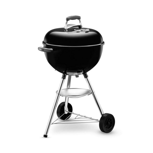 Barbacoa De Carbón Con Ruedas Weber Bar-b Kettle Acero Cromado (91 X 47 X 58 Cm)