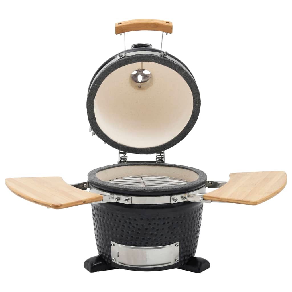 Kamado Barbacoa Parrilla Quemador Cerámica 44 Cm Vidaxl