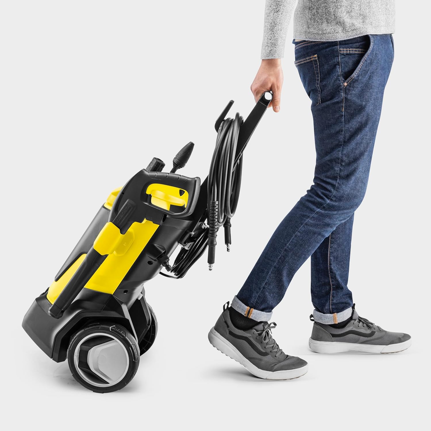 Kärcher K 7 Premium Smart Control Flex Home Pressure Washer, Pressure: 180 Bar, Flow Rate: 600 l/h, Performance: 60 m²/h, Water Filter, Weight: 18 kg, Flex Hose, Multi Jet Lance