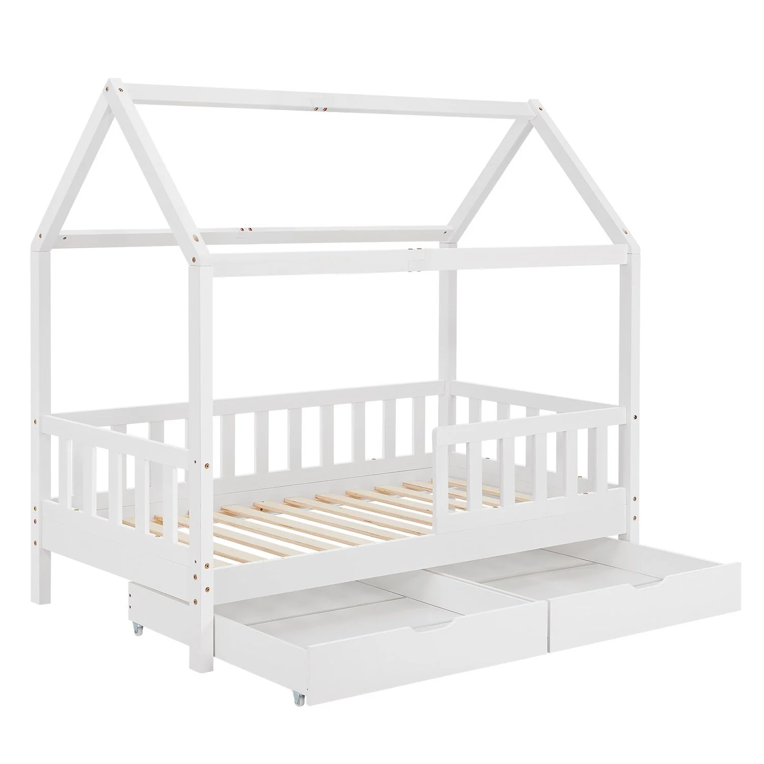 2025 Cama infantil Marli 90 x 200 cm con cajones de almacenamiento