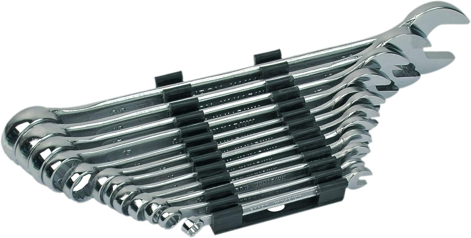 Mannesmann M98430 - Maletín con llaves de vaso y otras herramientas (215 piezas, tamaño: 12x36x51 cm), Color Verde Mannesmann