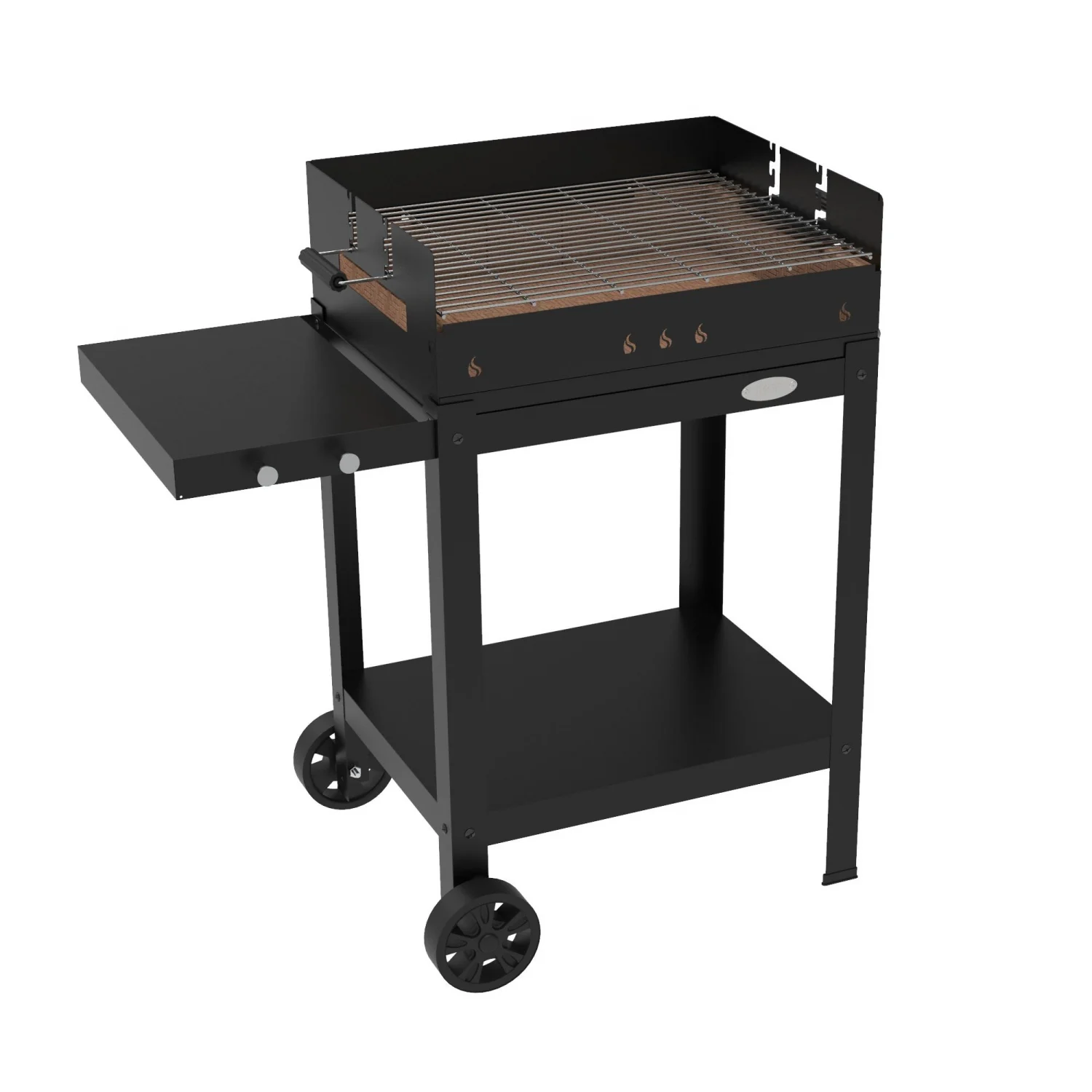 Barbacoa Menorca con Ladrillos Refractarios Carbón y Leña Imor