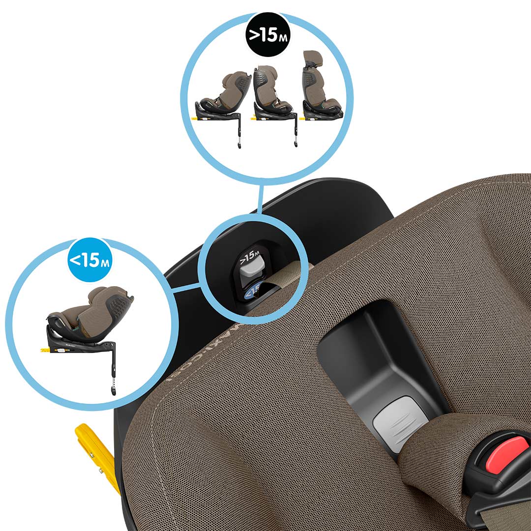 Maxi-Cosi Emerald 360 Pro Silla de Coche -Trufa auténtica