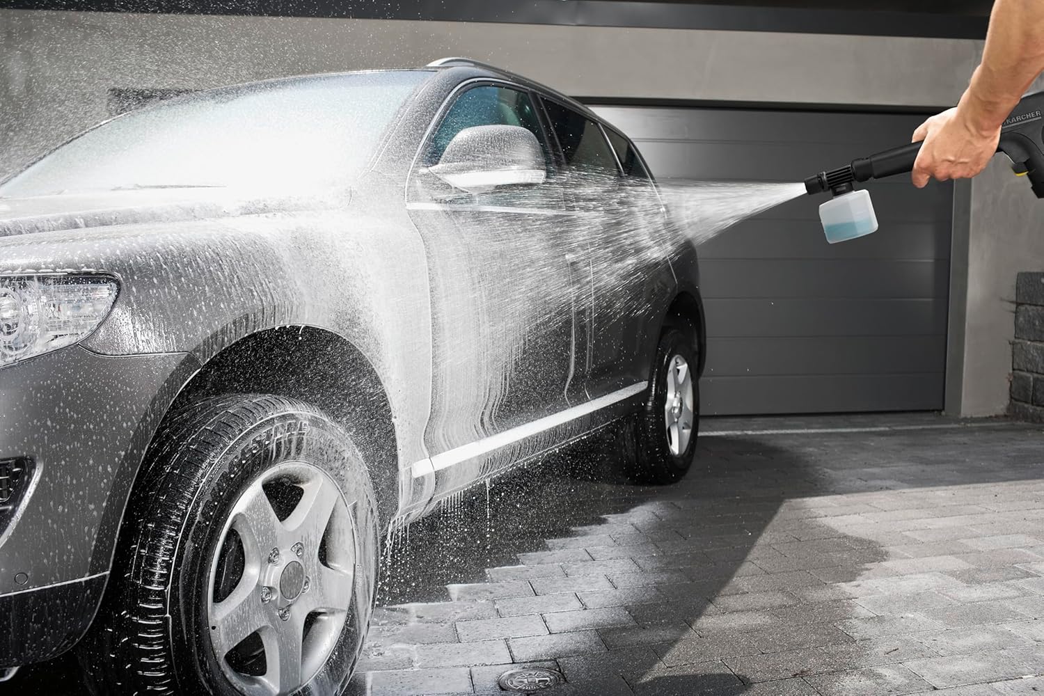 Kärcher K 7 Premium Smart Control Flex Home Pressure Washer, Pressure: 180 Bar, Flow Rate: 600 l/h, Performance: 60 m²/h, Water Filter, Weight: 18 kg, Flex Hose, Multi Jet Lance