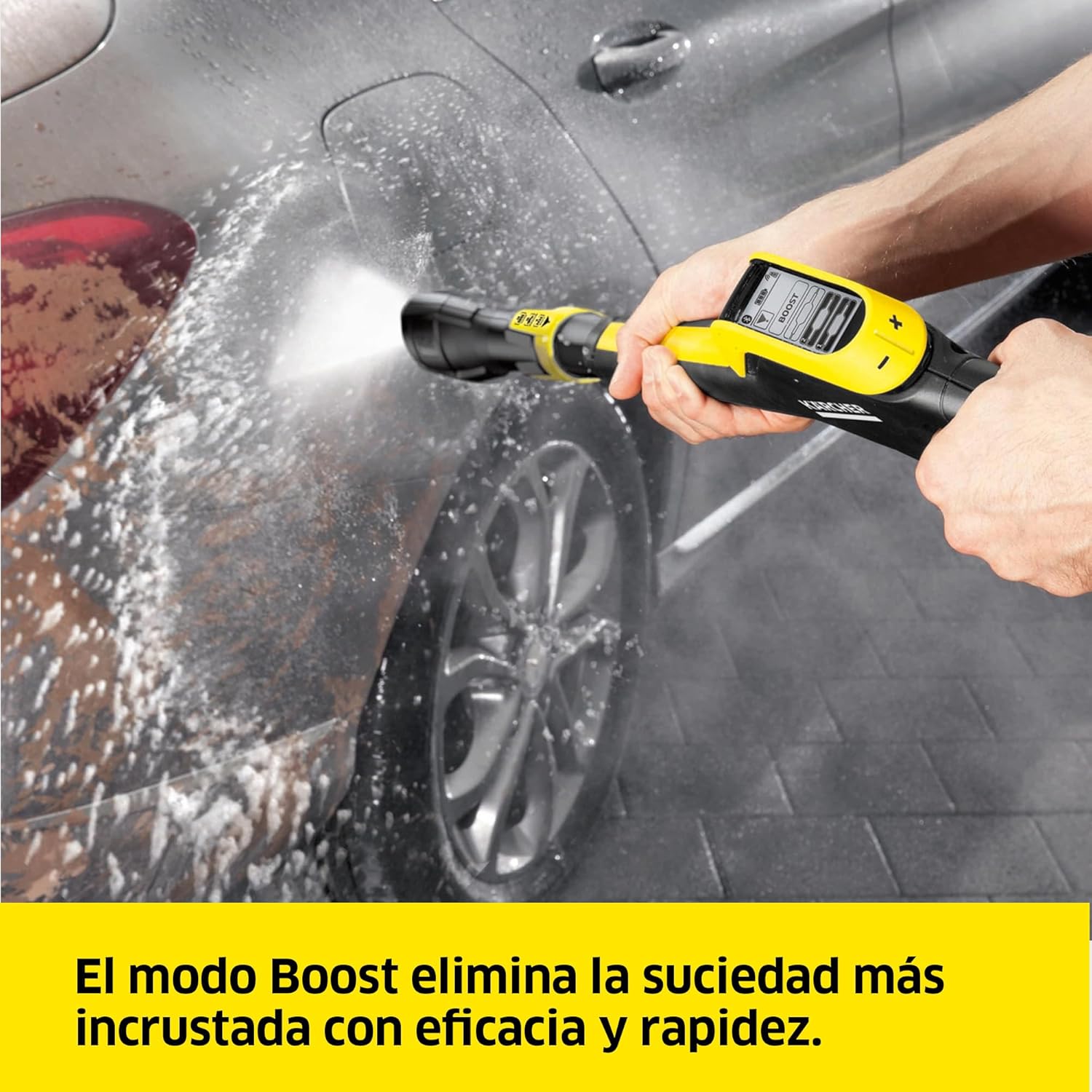 Kärcher K 7 Premium Smart Control Flex Home Pressure Washer, Pressure: 180 Bar, Flow Rate: 600 l/h, Performance: 60 m²/h, Water Filter, Weight: 18 kg, Flex Hose, Multi Jet Lance