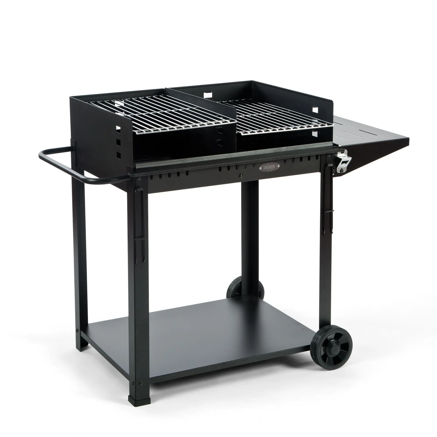 Barbacoa Santillana de Carbón con dos Parrillas Frontales