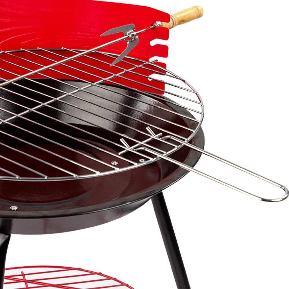 Barbacoa De Carbón Ø37 Cm Aktive Sport Camping