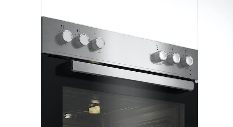 2025 Conjunto cocina Beko BBUC12020X con placas y horno de convección