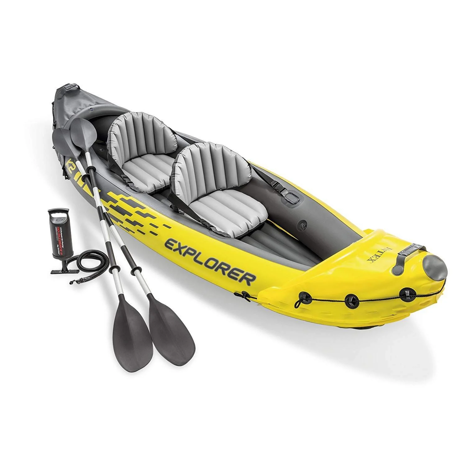 2025 Intex Explorer K2 Kayak Inflable para 2 Personas