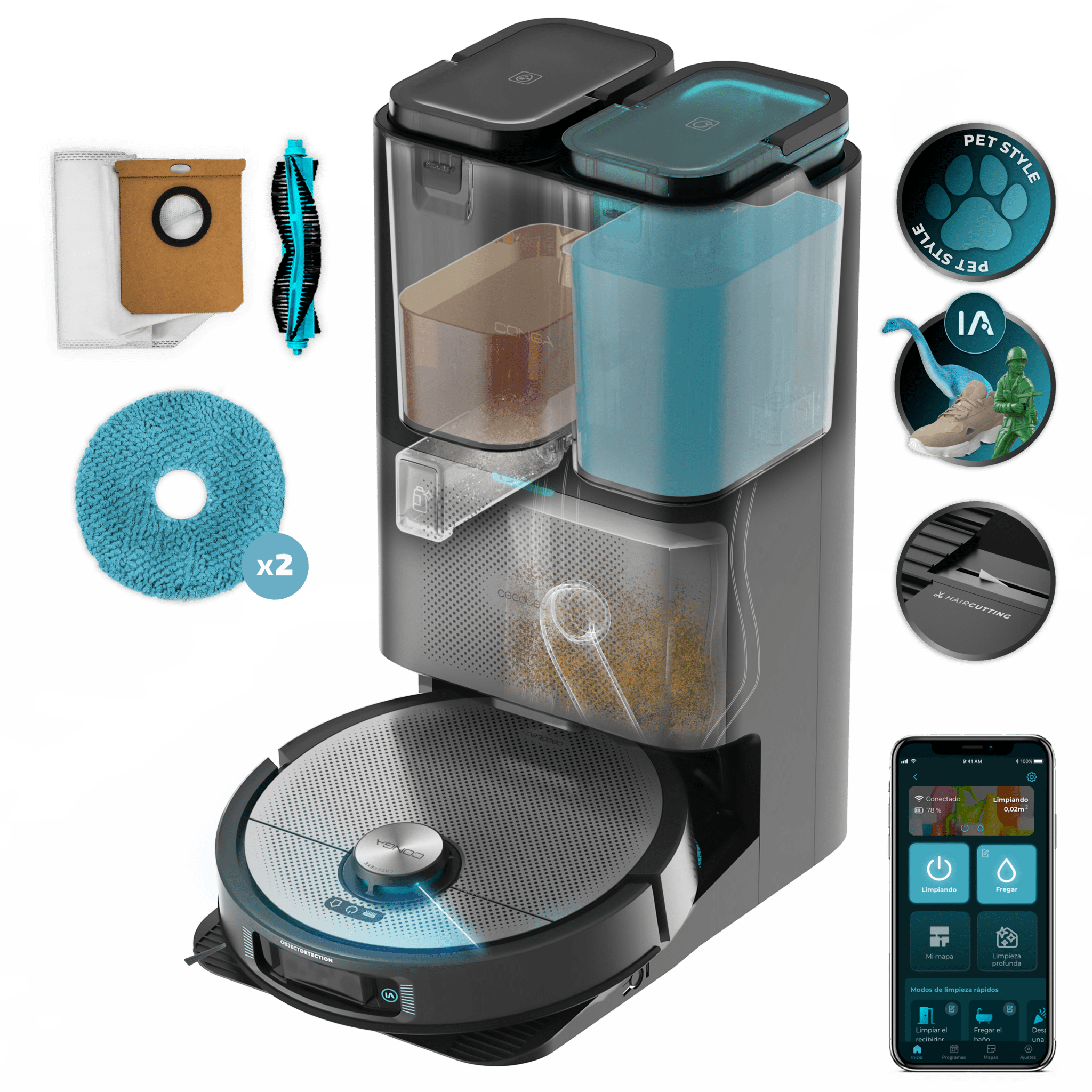 Conga 20090 ProAI InfinitySoap Cut&Spa