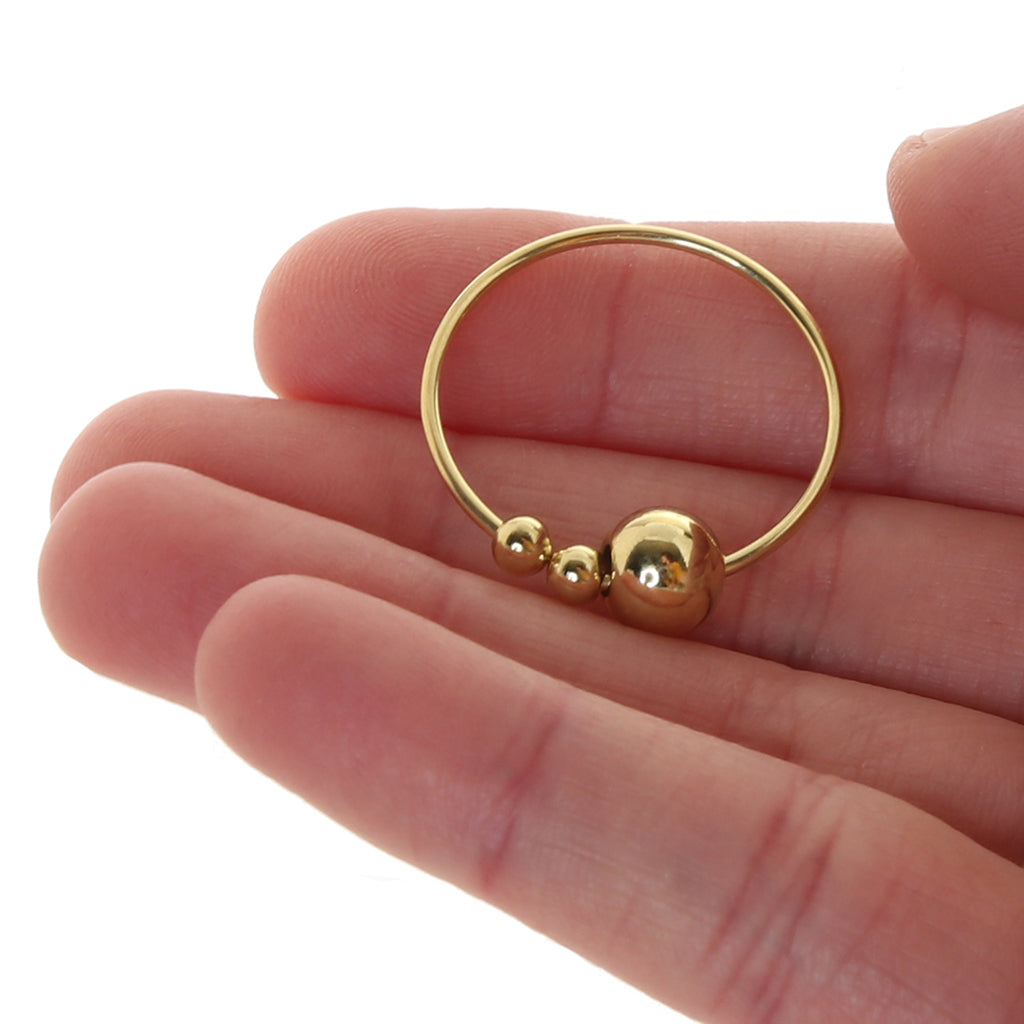 play Non-Piercing Nipple Jewelry in Gold