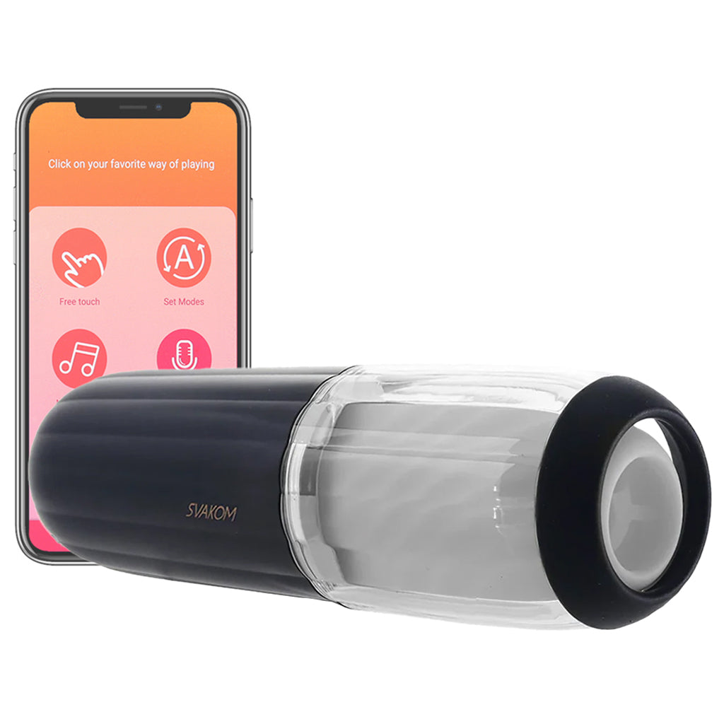 Neo 2 Interactive Thrusting Masturbator in Dark Blue