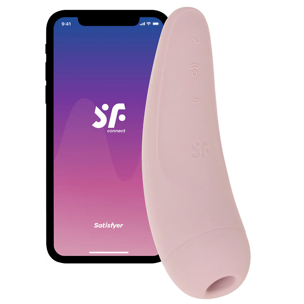 Curvy 2+ Air Pulse Stimulator in Pink