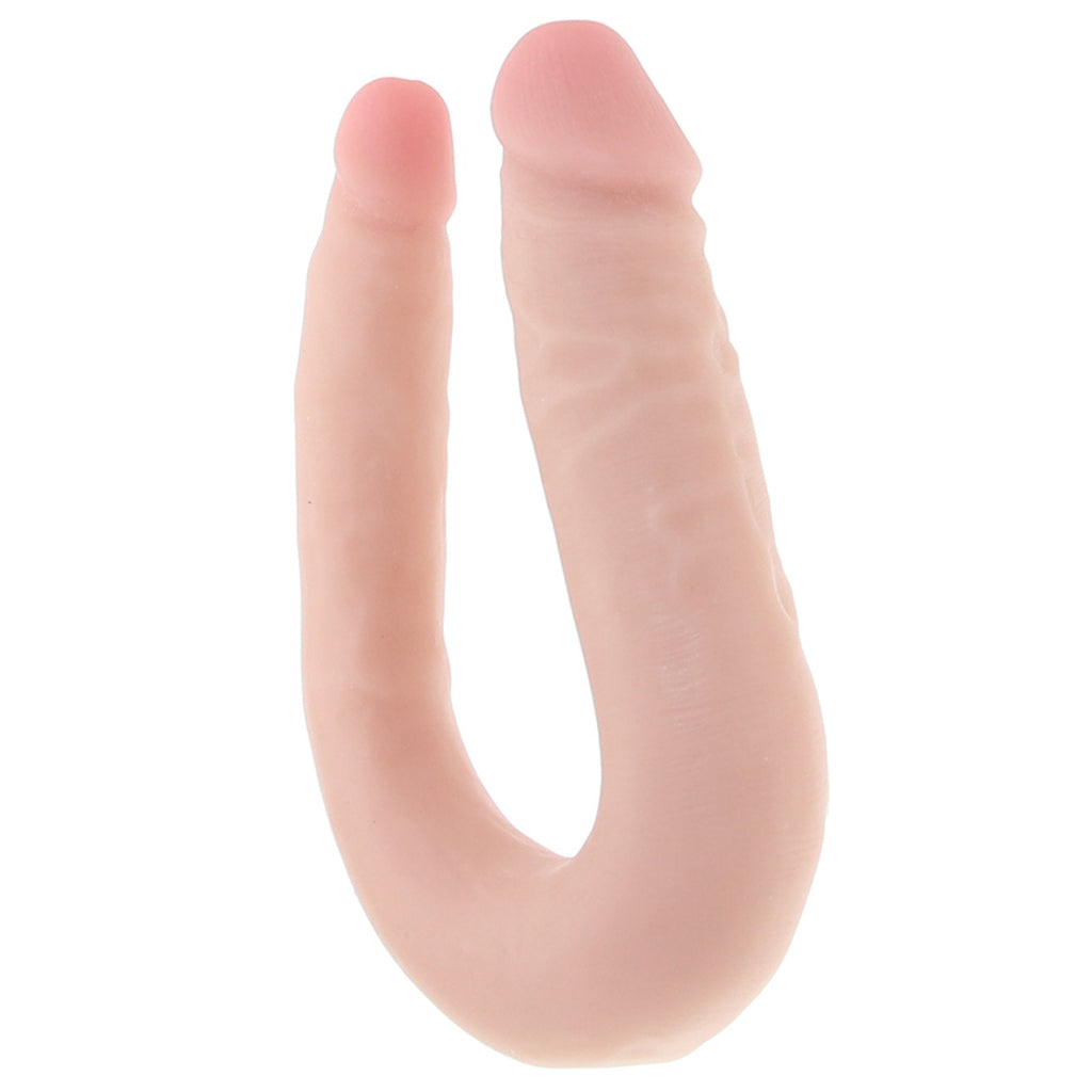 Skin Mini 12 Inch Double Dildo in Vanilla