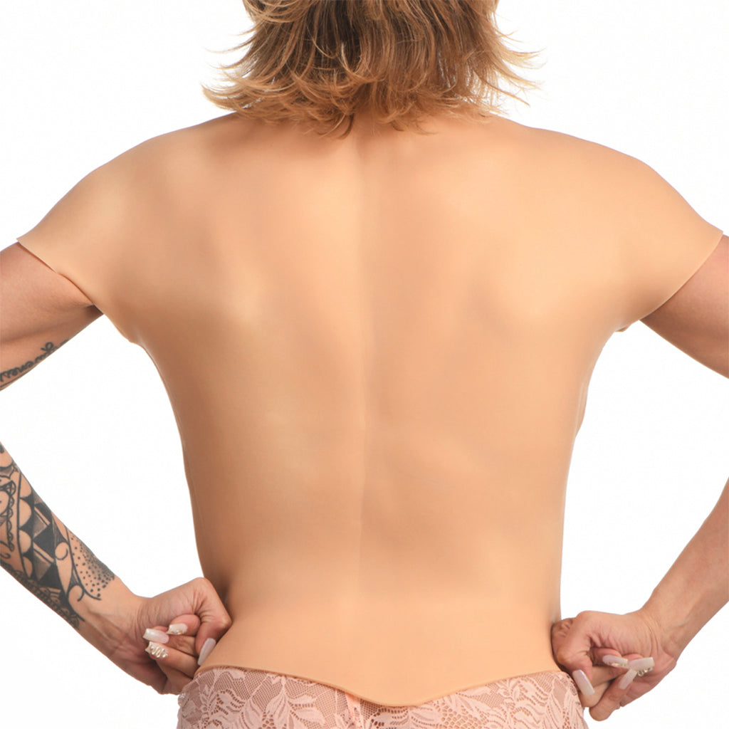 Series Ripped Silicone Male Chest in Medium