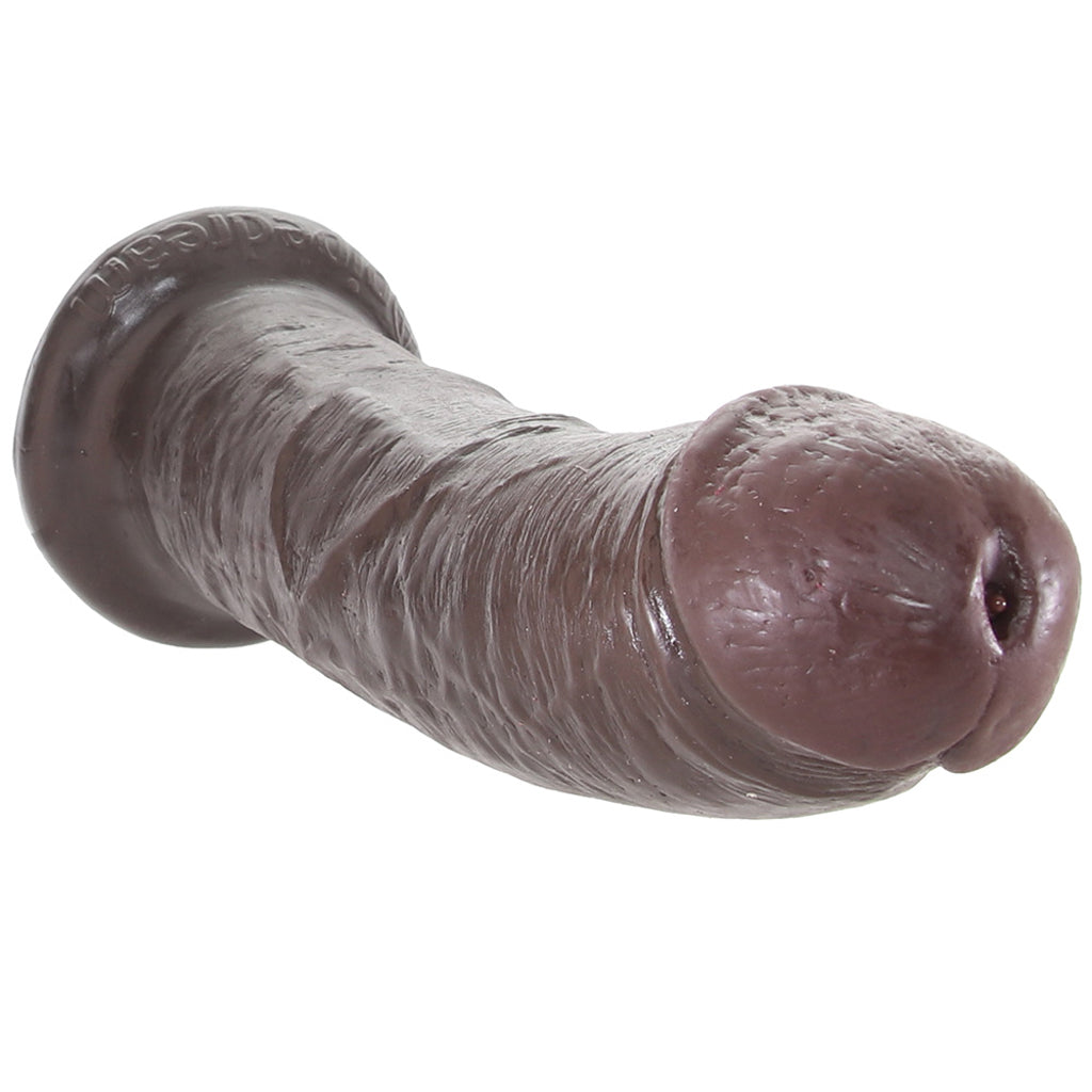Cock 8 Inch Dildo in Brown