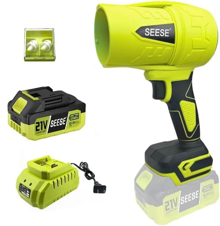 Turbo Jet Leaf Blower: Cordless Leaf Blower for Yard Leaves
