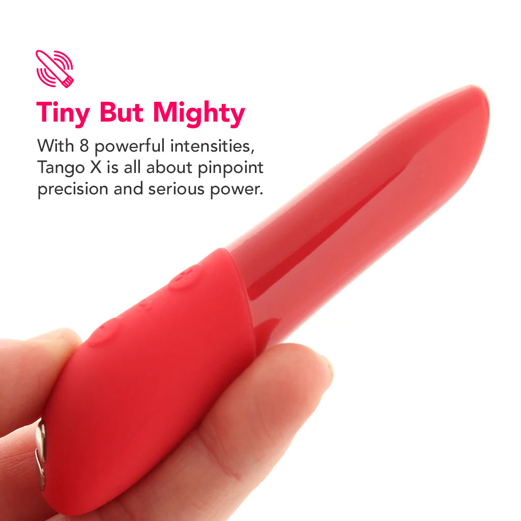 Tango X Power Play Bullet Vibe in Cherry Red