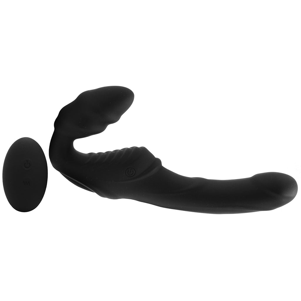 Rider 9X Vibrating Strapless Strap-On