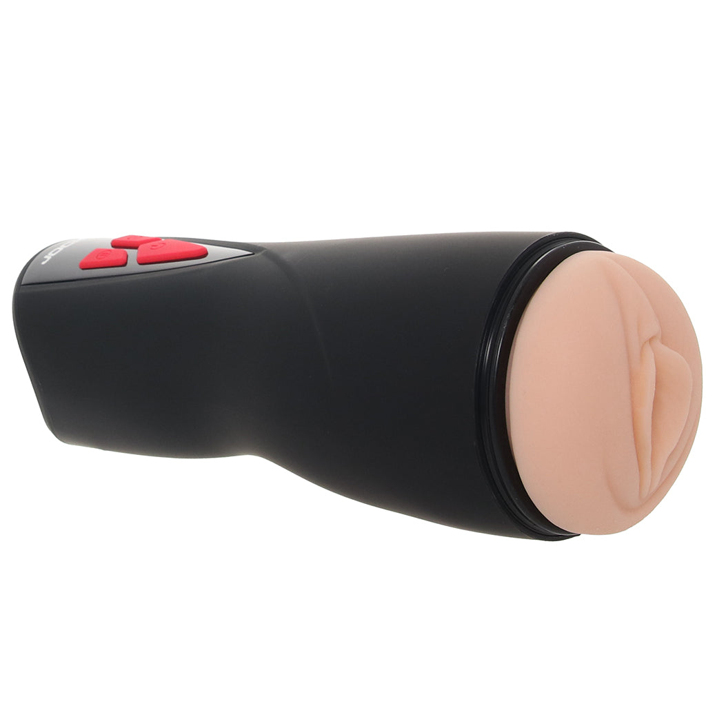 Banger Sucking & Vibrating Pussy Masturbator