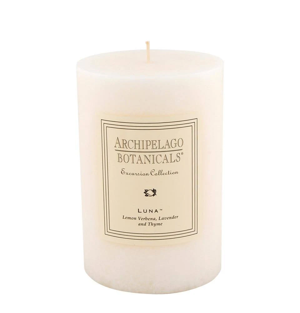 Archipelago Luna Large Pillar Candle
