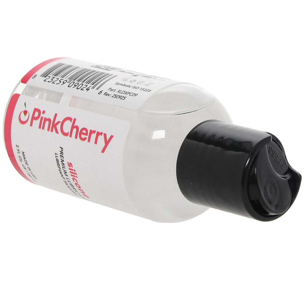 PinkCherry Premium Silicone Lubricant in 2oz/60ml