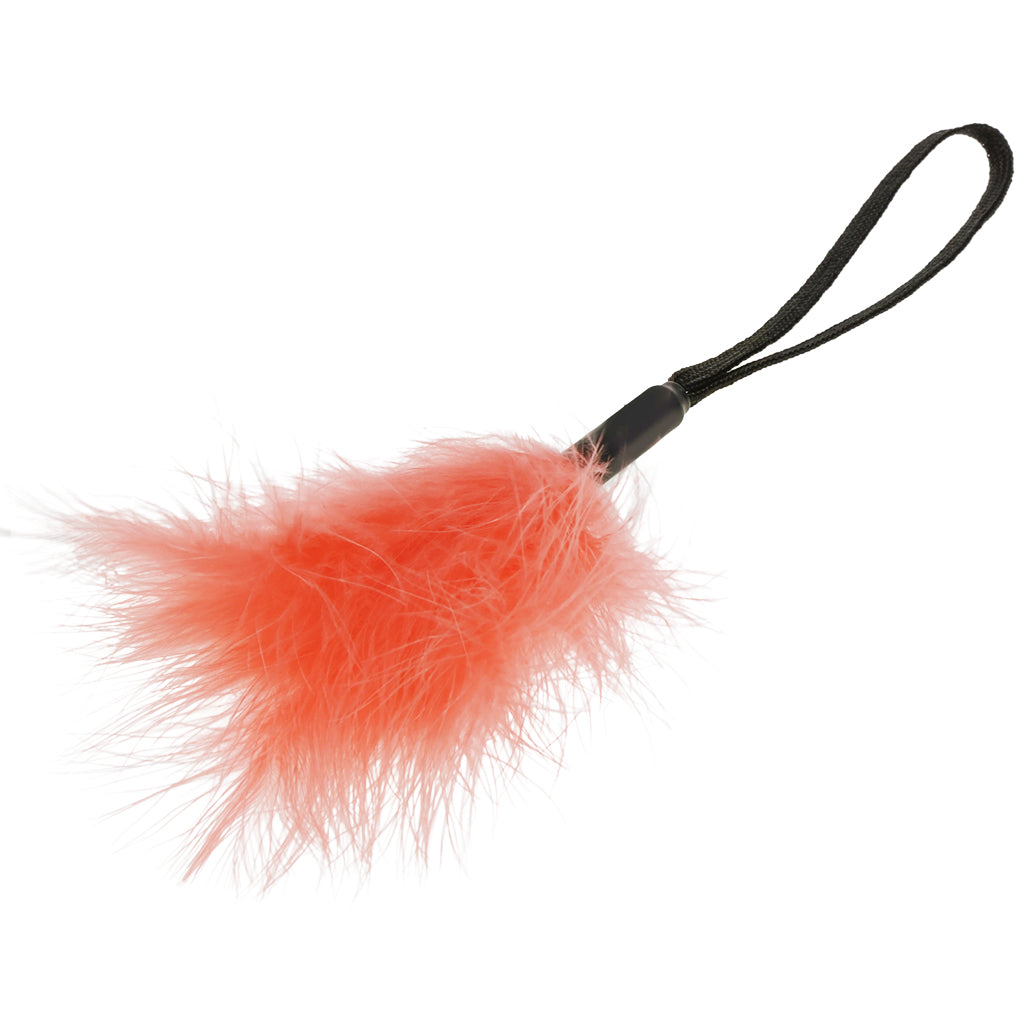 Peaches 'n CreaMe Wrist Feather Ticker in Peach