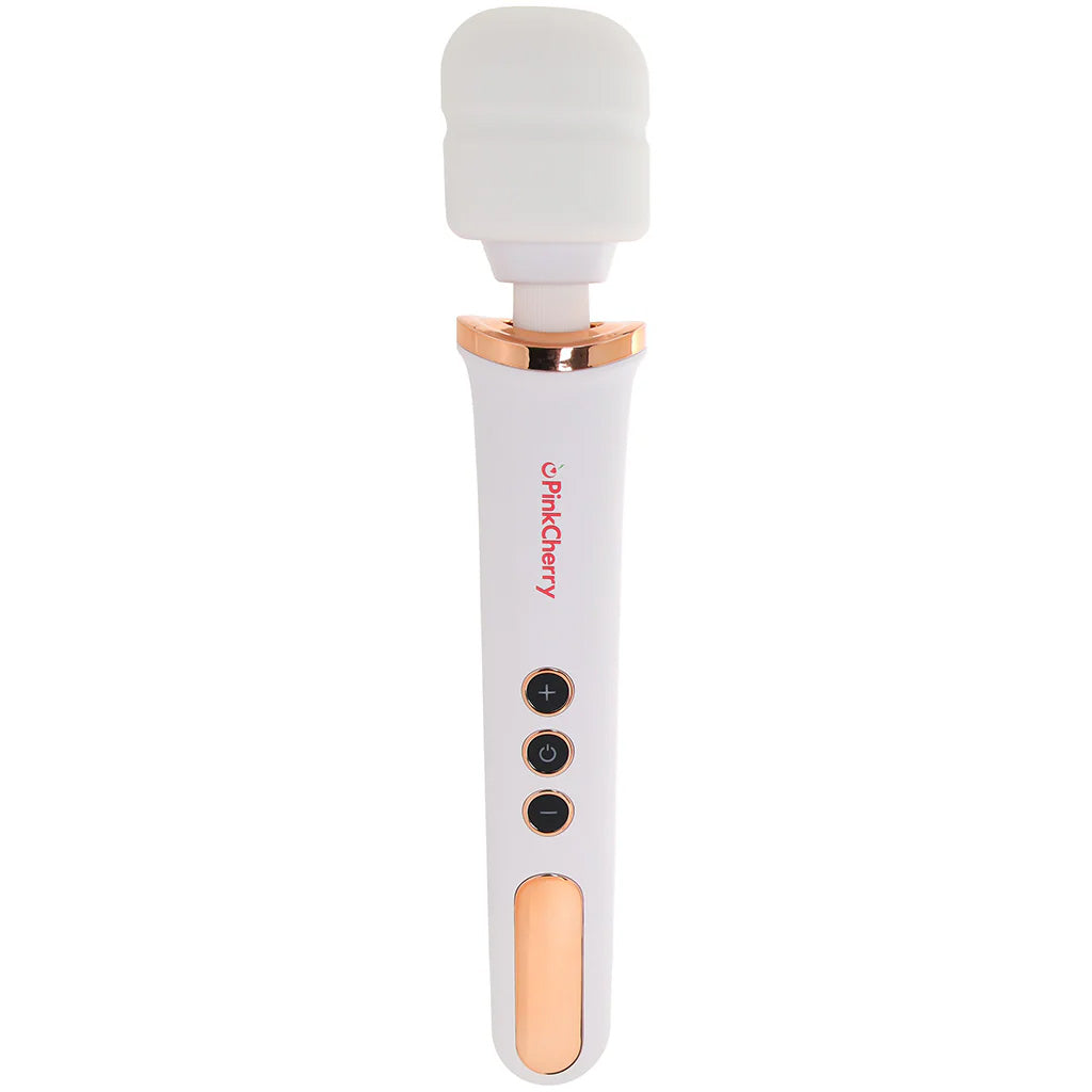 PinkCherry Rechargeable Wand in White