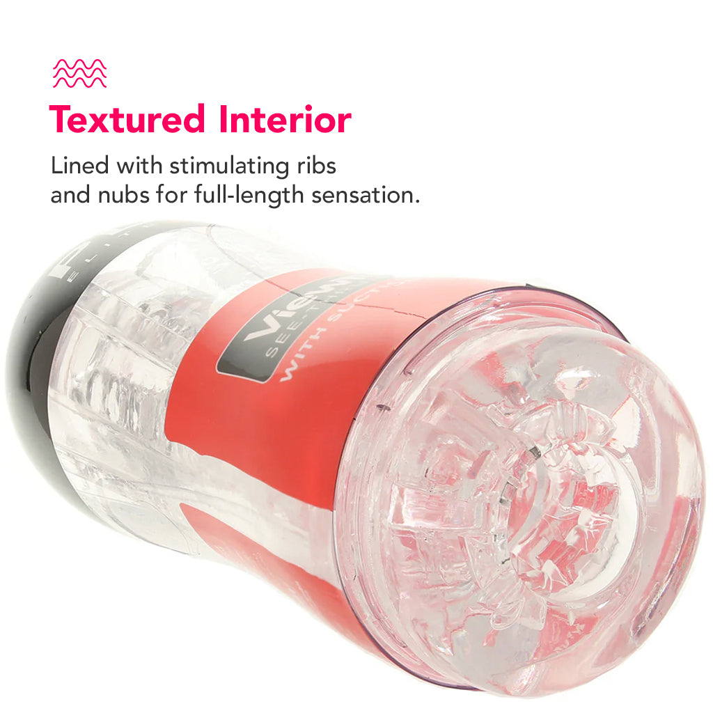 Elite ViewTube See-Thru Stroker