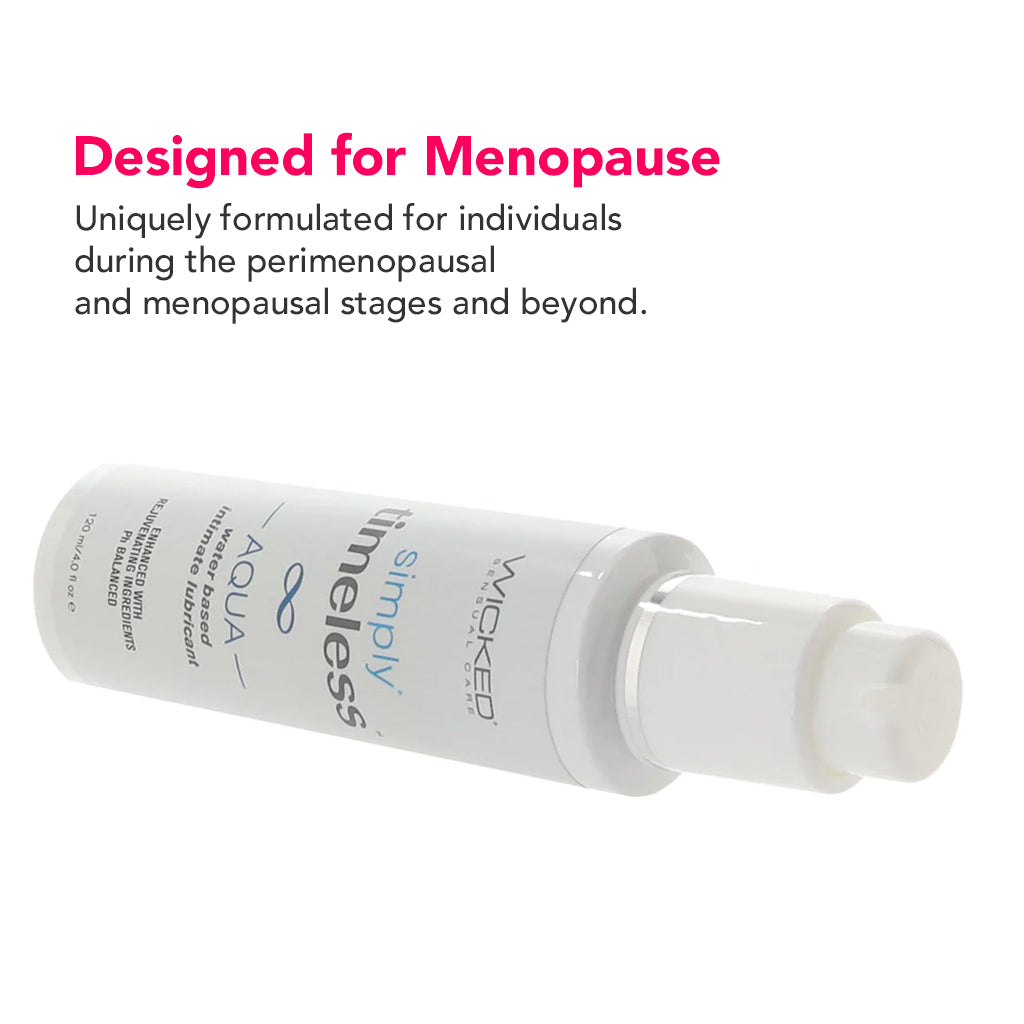 Timeless for Menopause Aqua Lube 4oz/120ml