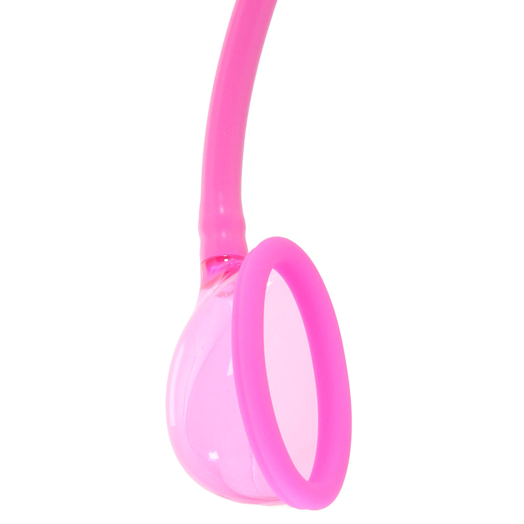 PinkCherry Mini Silicone Clitoral Pump in Pink