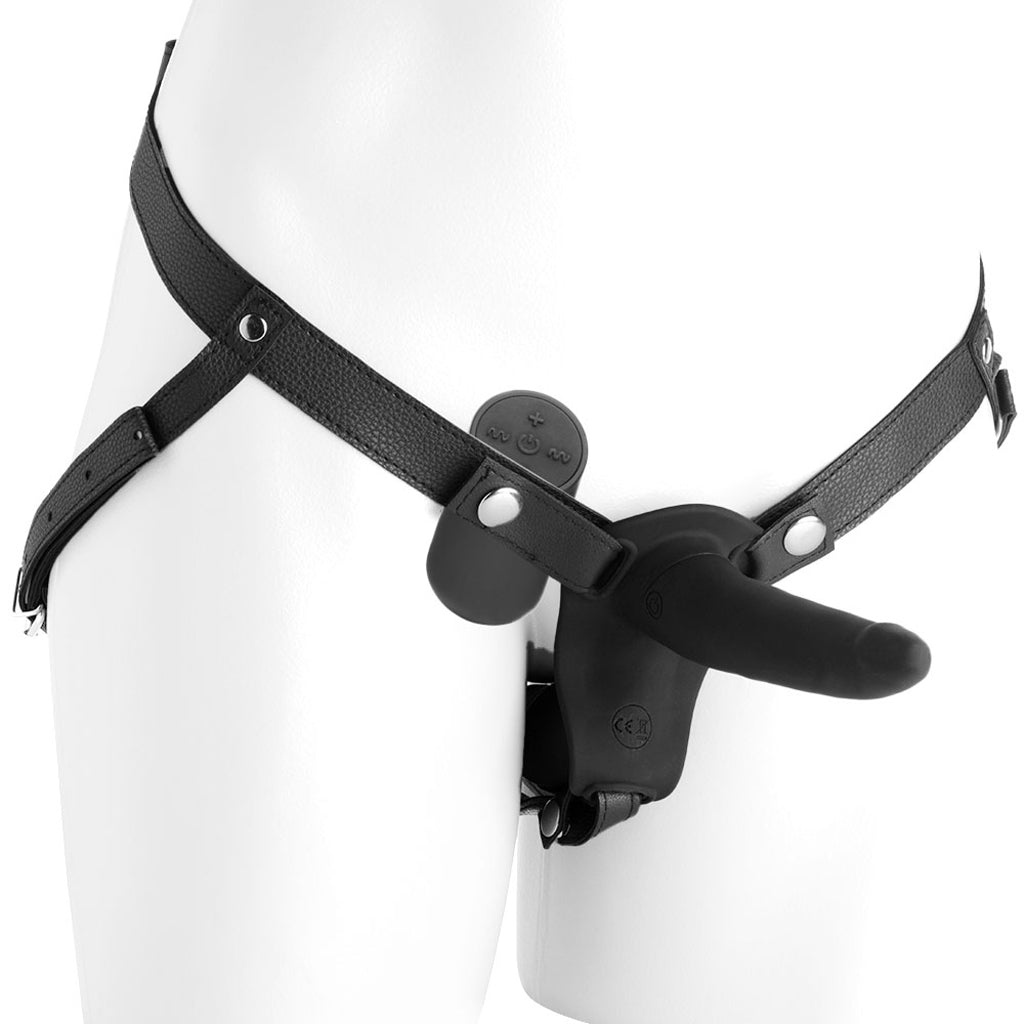 U Power Pegger Beginner Vibrating Dildo & Harness