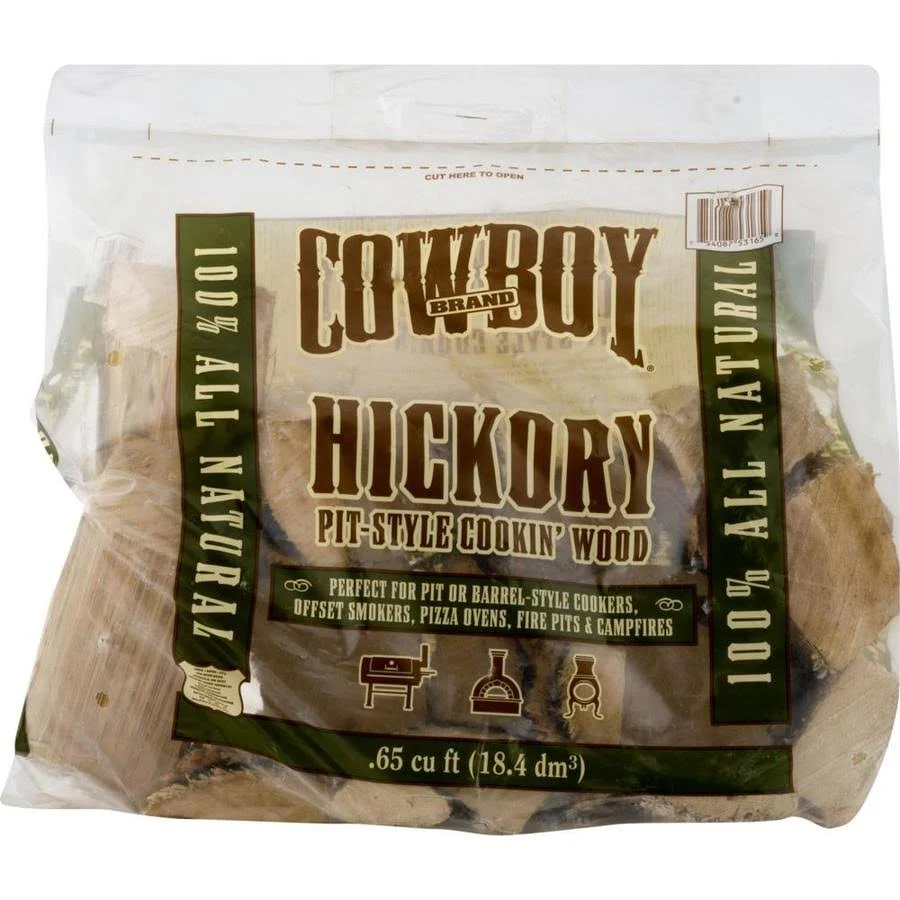 Cowboy Cookin& Wood, Hickory, Pit- Style