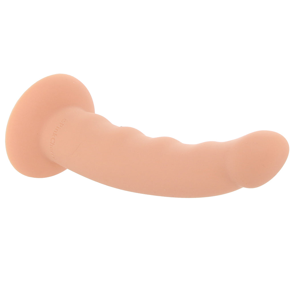 PinkCherry Premium 6.5 Inch Light Silicone Wavy Dildo