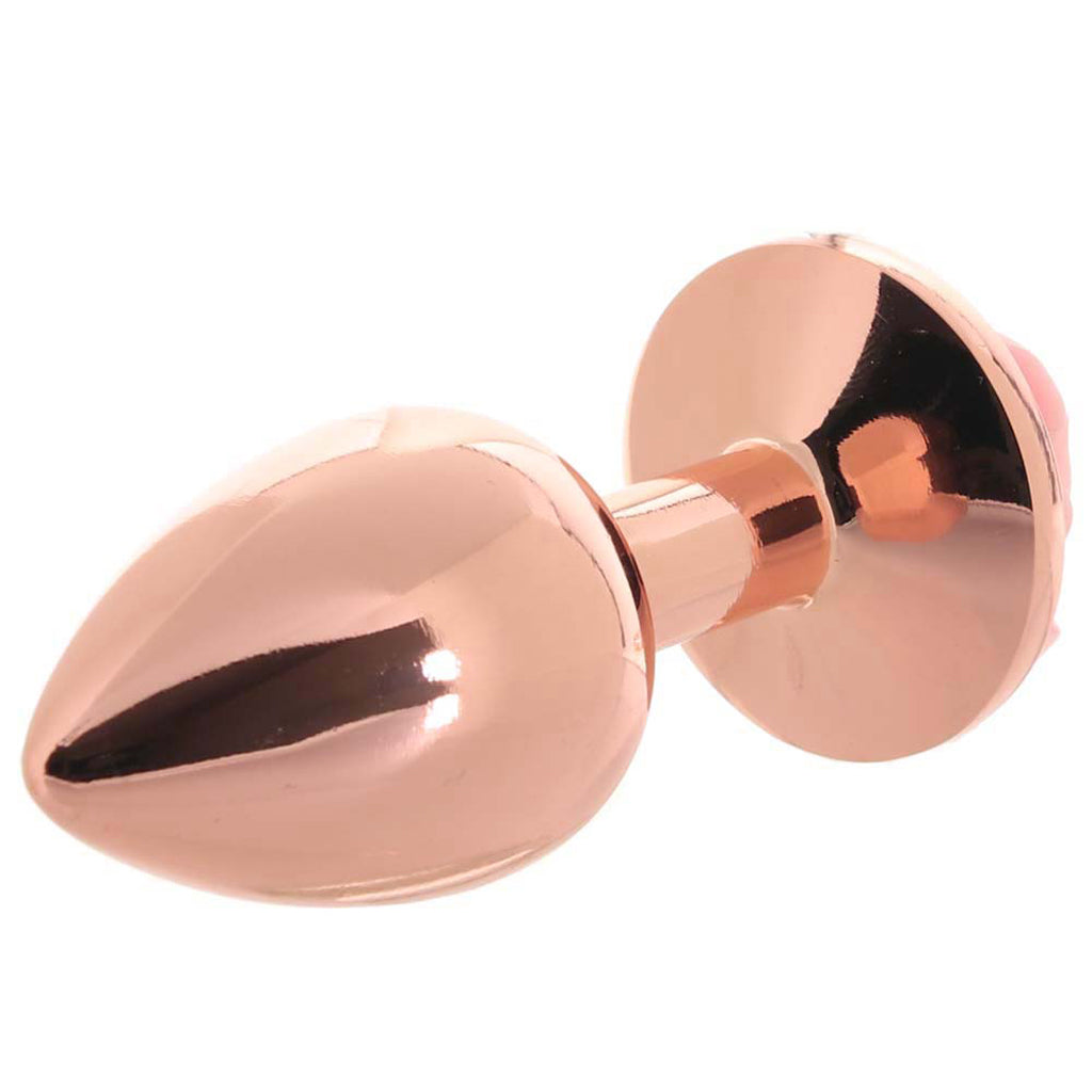 Assets Small Rose Aluminum Plug in Rose/Pink
