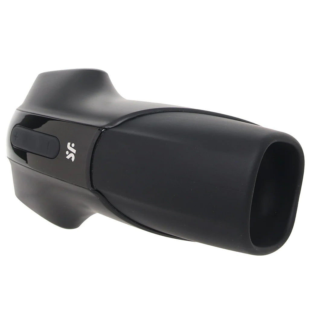 Men Vibration Stroker in Black