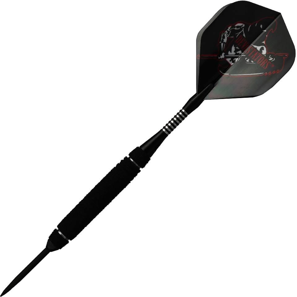 Bottelsen 25SD5 Hammer Head Steel Tip 95 Percent Tungsten Devastators Black Steal 25 Gram Dart Shark Skin Grip