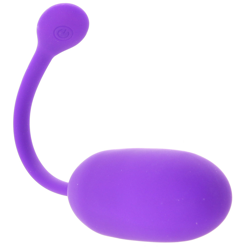 Rechargeable Silicone Kegel Ball in Purple