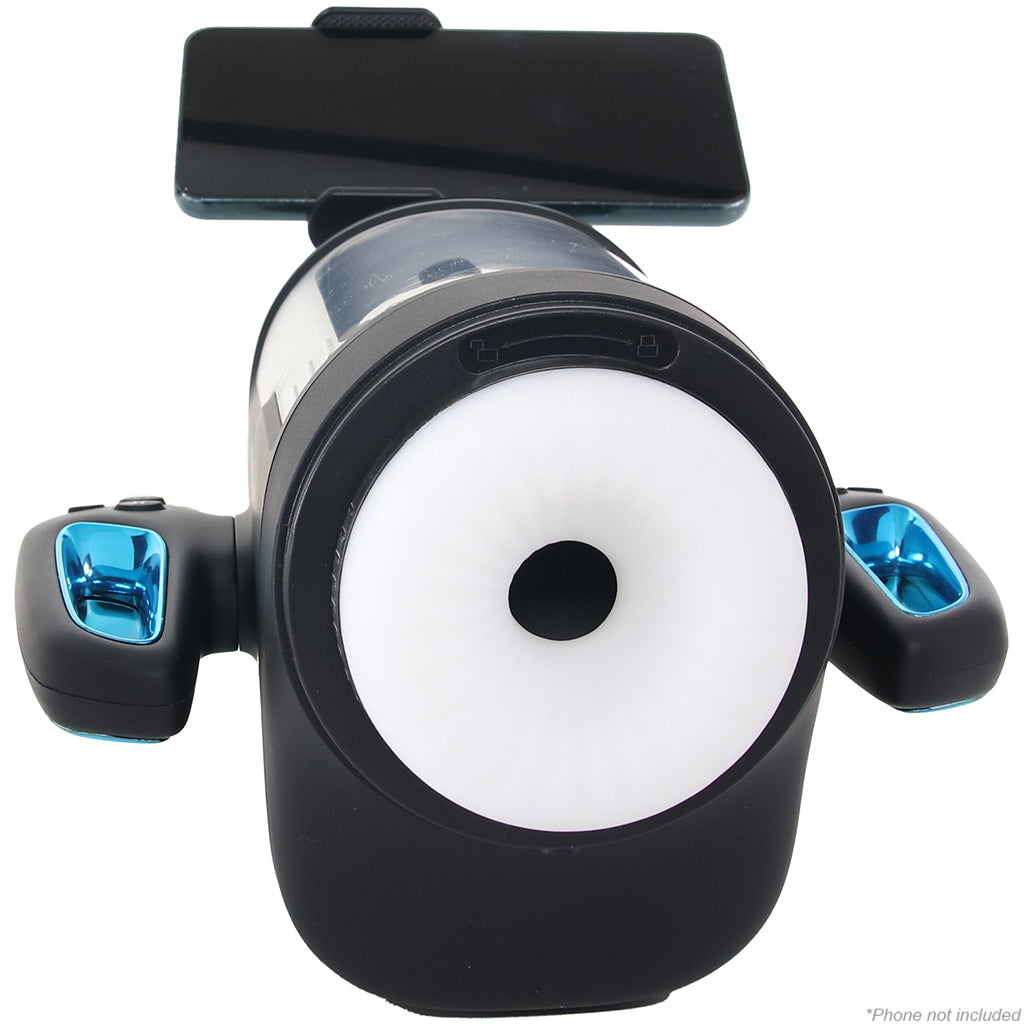 Milker Stroking & Vibrating Masturbator