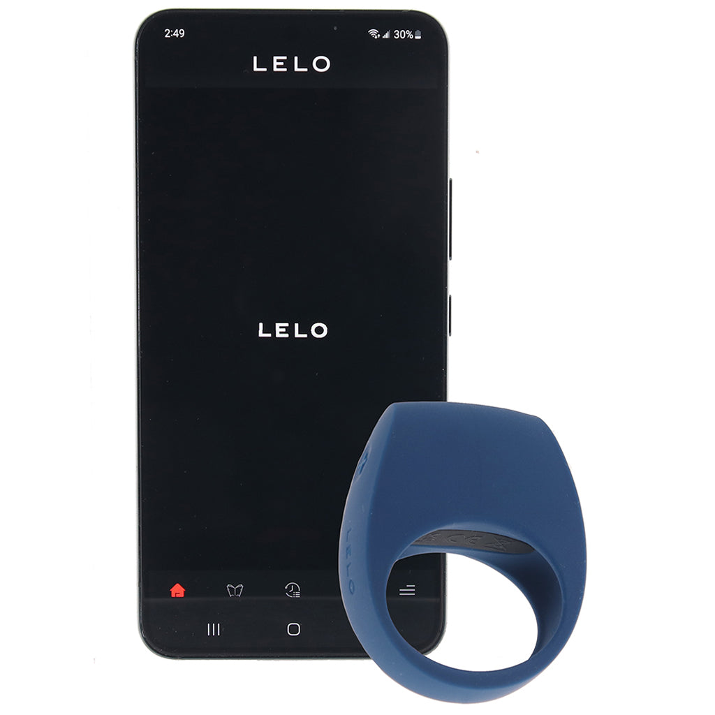 3 Vibrating Couples Ring in Blue