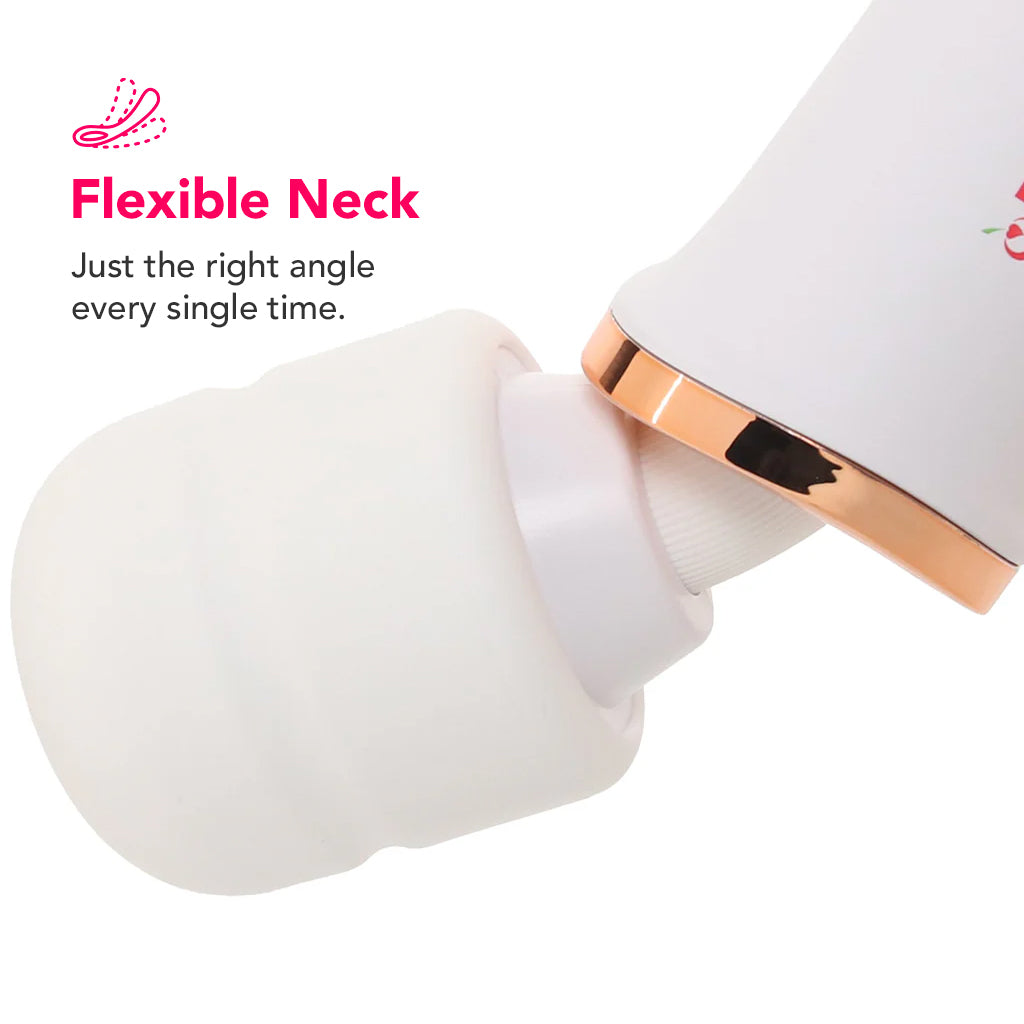 PinkCherry Rechargeable Wand in White