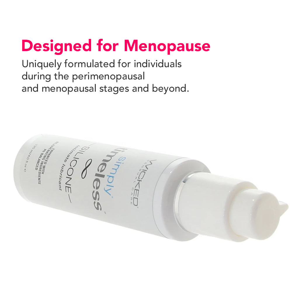 Timeless for Menopause Silicone Lube 4oz/120ml