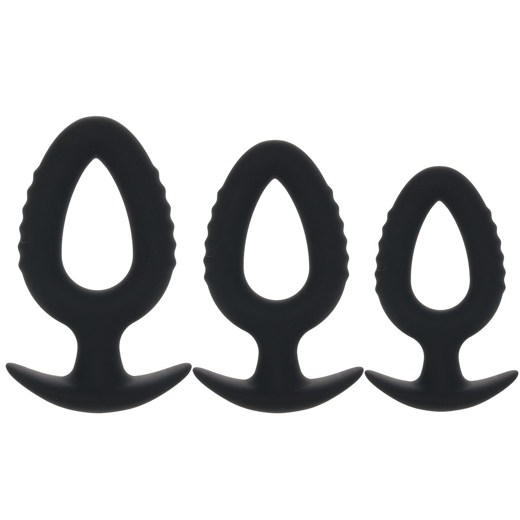 Series Pop Plugs 3 Piece Anal Trainer Kit