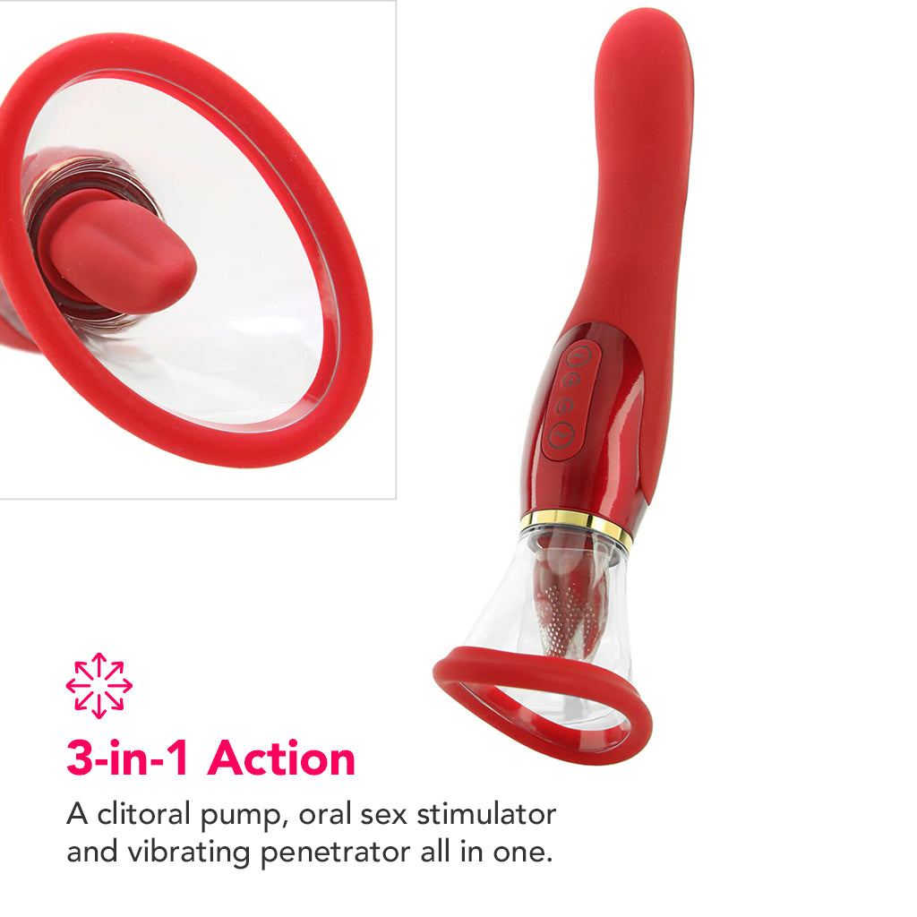 Edition Ultimate Pleasure Clitoral Pump Vibe