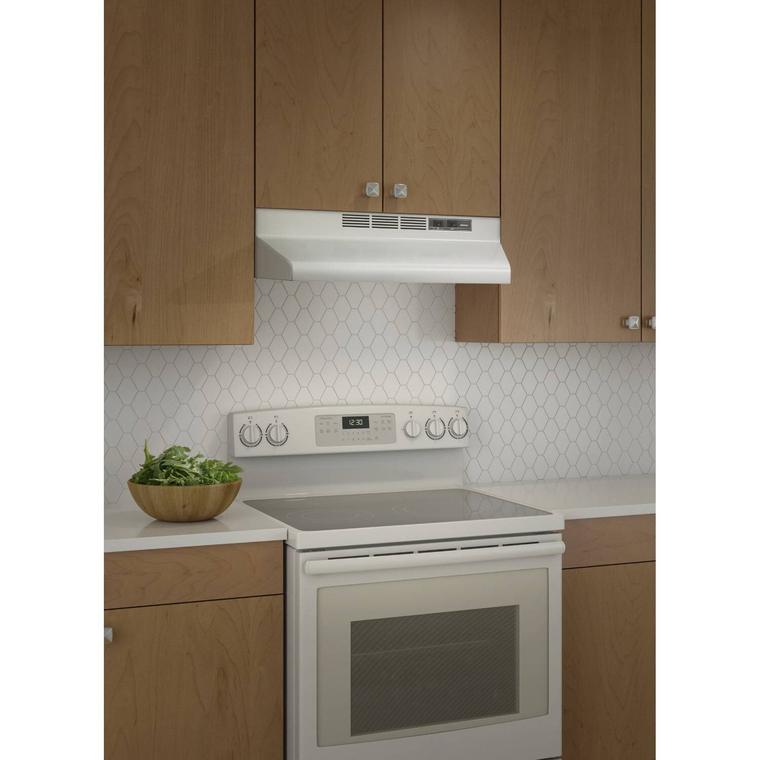 Broan F404201 42x22 Convertible Range Hood, White