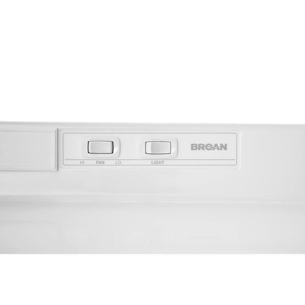 Broan F404201 42x22 Convertible Range Hood, White