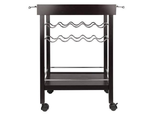 Winsome Trading, Inc. 92329 Johnnie Wine Storage, Dark Espresso