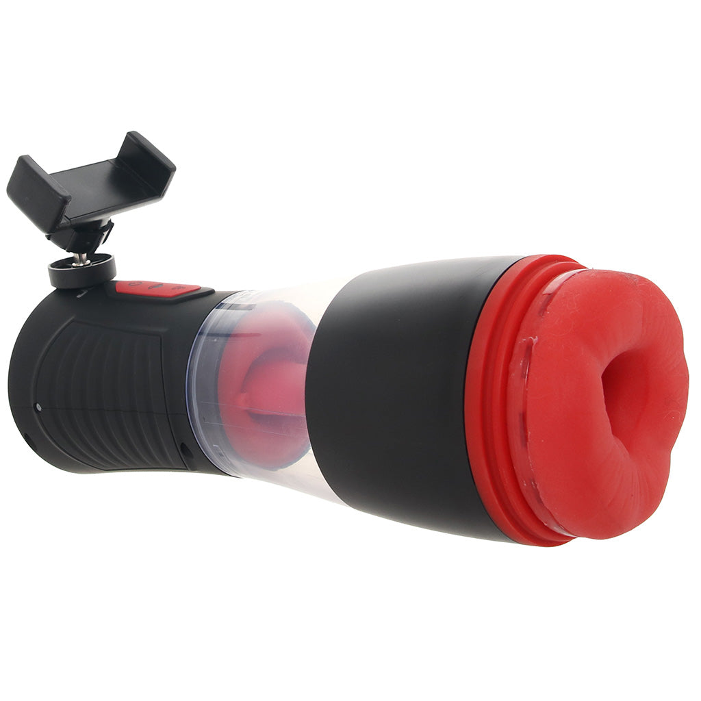 Blow Job Sucking, Licking & Vibrating Stroker