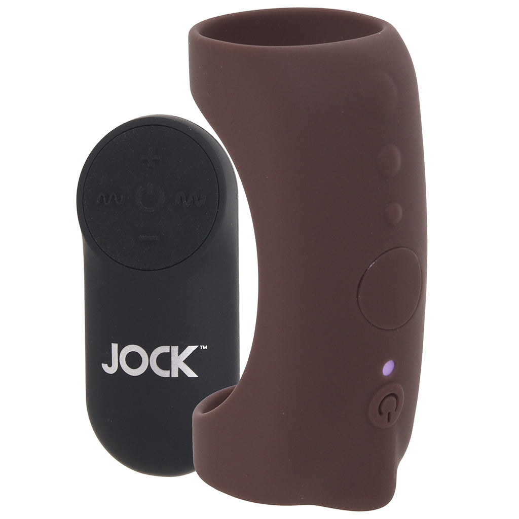 Vibrating Silicone Penis Sleeve in Dark